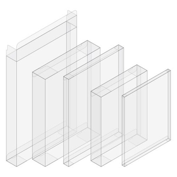 A6 Greeting Card Crystal-Clear Boxe
